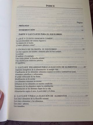 El equilibrio a través de la alimentación Olga
