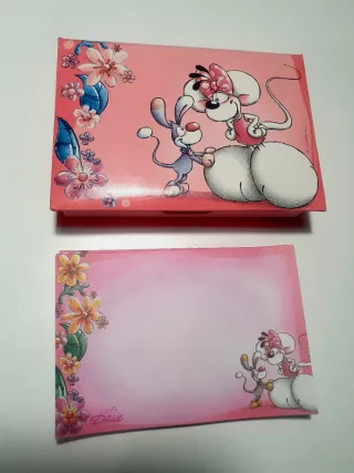 Caja de notas o cartas vintage Diddl