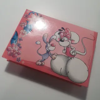 Caja de notas o cartas vintage Diddl