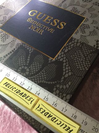 Caja Estuche Grande Guess Vacío