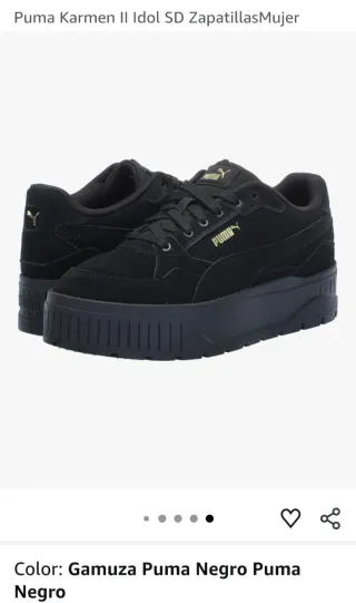 Zapatillas/Sneakers Puma plataforma(doble suela)