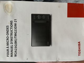 Microondas Toshiba Negro