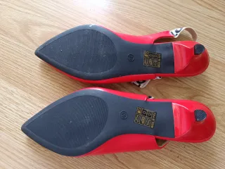 Zapatos de tacón Mulanka rojos talla 40