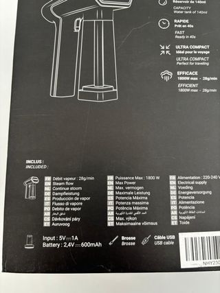 SteamOne Plancha Vertical y Quitapelusas