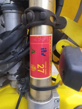 Suzuki RMX 50cc Enduro Amarillo