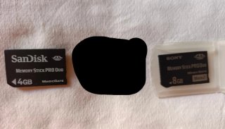 3 Memory Stick Pro Duo per PSP Vita