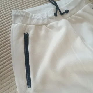 Nuevo: Pantalón chándal hombre blanco ICON