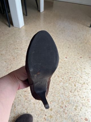 Botines marrones de ante