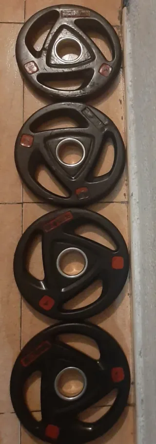 4 Discos Olímpicos 5kg 50mm