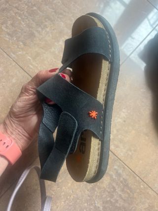 Sandalias Art Negras