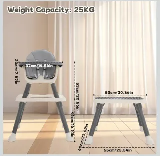 Ark Miido Trona Bebé 7 en 1 Portátil