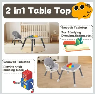 Ark Miido Trona Bebé 7 en 1 Portátil