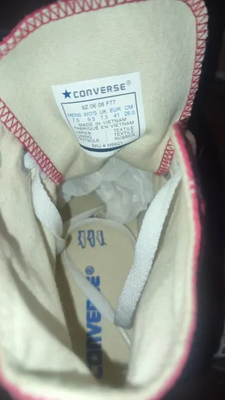 Converse All Star Rojas Talla 41