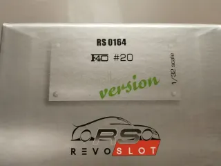 Ferrari F40 Benetton Revoslot