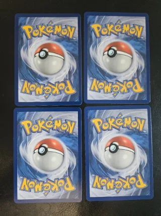 Pokemon Lotto 4 Carte Pokemon Ascesa Eroica EX