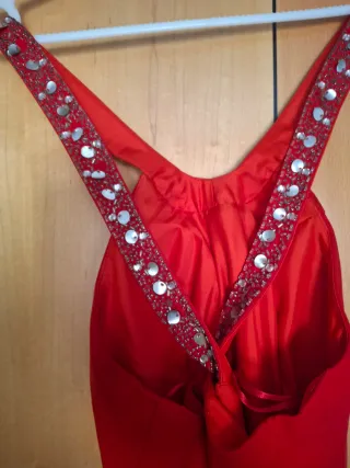 Vestido rojo invitada boda