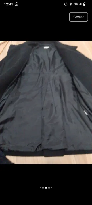 Abrigo paño Festa talla 46 mujer