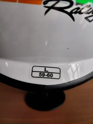 Capacete Motocross Branco e Verde