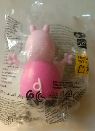 Figura Peppa Pig Burger King