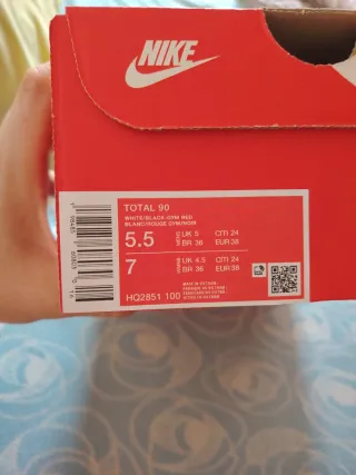 Zapatillas Nike Total 90 Talla 38 Nuevas