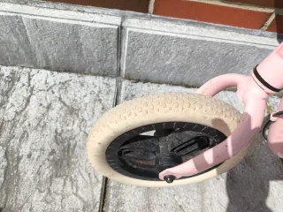 Bicicleta sin pedales Decathlon rosa