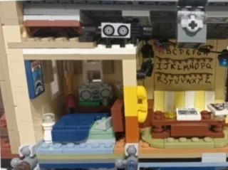 Blocchi da costruzione a tema Stranger things