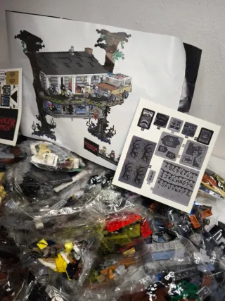 Blocchi da costruzione a tema Stranger things