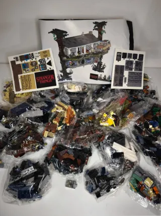 Blocchi da costruzione a tema Stranger things