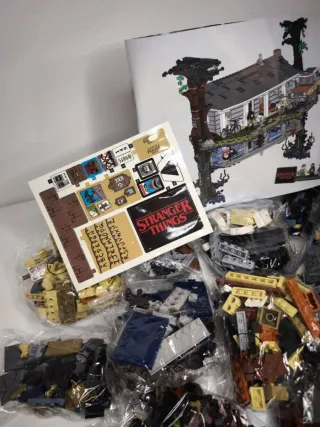 Blocchi da costruzione a tema Stranger things