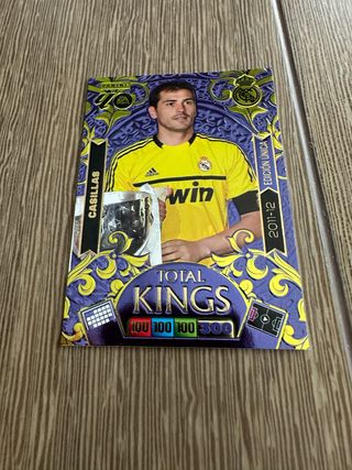 Cromos Iker Casillas Total Kings Panini