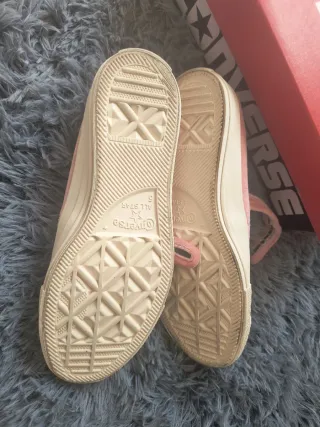 Converse Mary Jane Rosa Terciopelo