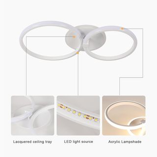 Lámpara Techo LED 42W 4700LM 3000K