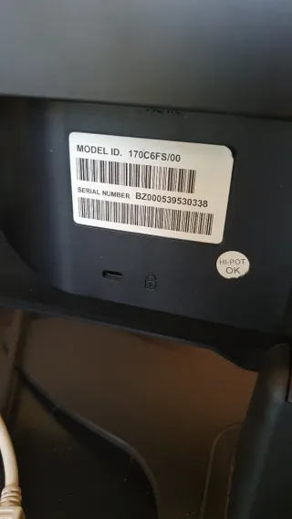 Monitor Philips 170C6FS Plata/Negro