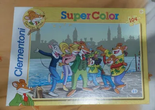 Puzzle Geronimo Stilton Clementoni 104 piezas