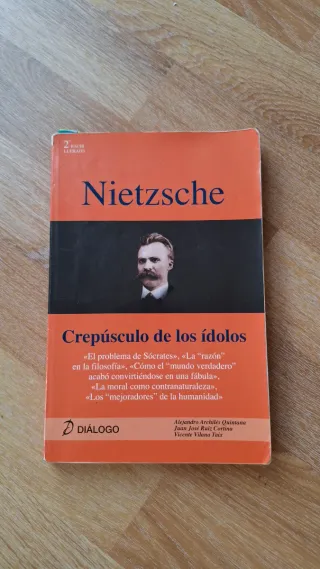 Nietzsche. Crepúsculo de los ídolos