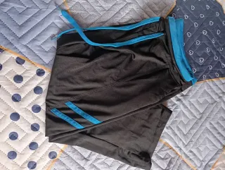 Leggings pirata talla XL con cordón azul