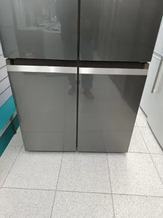 NEVERA HAIER AMERICANA CON CRISTAL CON GARANTÍA