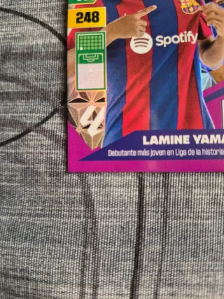 Cromo PLATINUM 2024 lamine yamal adrenalyn rc