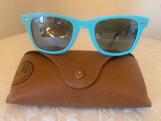 Occhiali Ray-Ban Wayfarer Teal con Custodia