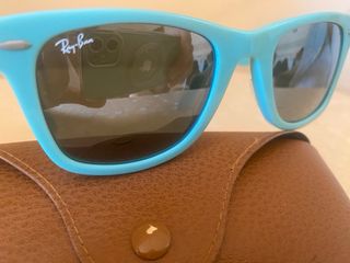 Occhiali Ray-Ban Wayfarer Teal con Custodia