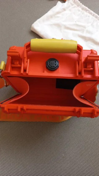 Bolso Maletín Heron Preston Naranja