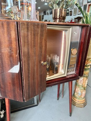 Mueble Bar Vintage Mid Century Modern