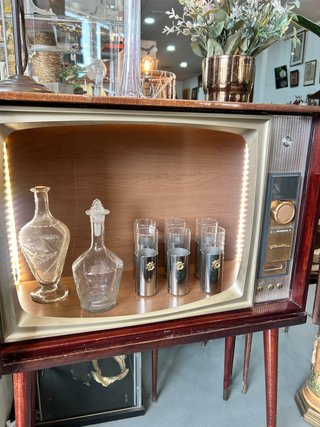 Mueble Bar Vintage Mid Century Modern