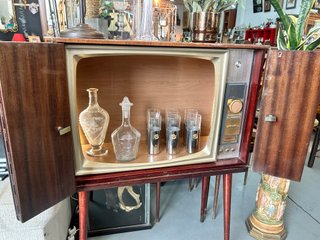 Mueble Bar Vintage Mid Century Modern