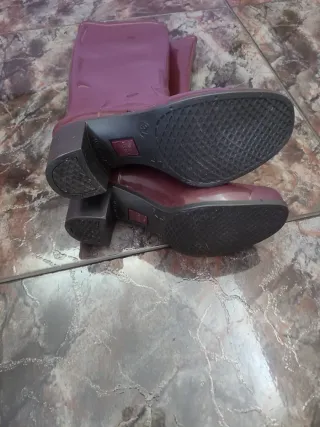 Botas de agua Zendra moradas