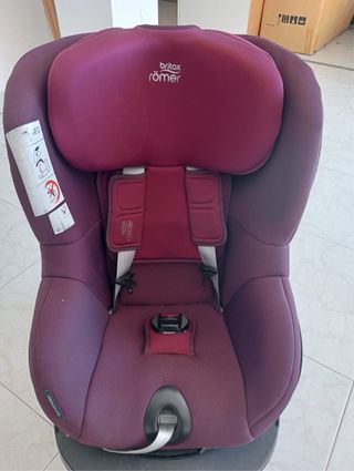 Silla coche Britax Römer con adaptador y funda