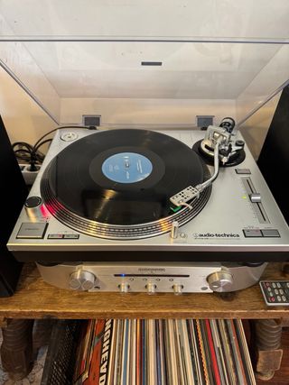 Audio-Technica AT-LP120 + Marantz PM5005