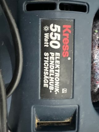 Sierra de calar Kress 550W