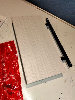 Estante de Pared Blanco Arce 40 cm MDF VASAGLE LWS024W44