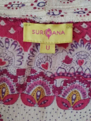 Surkana Kimono Kaftán Rayón Talla Única
